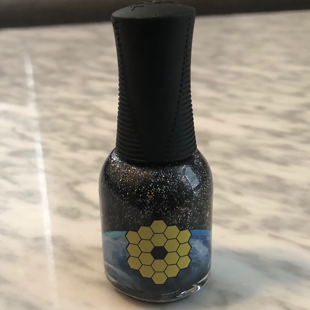 Nasa View From L2 Limited Edition Orly Nail Color (Black with Glitter) New!!